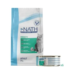 Nath Pack Obesity - pienso y comida húmeda para gato Sale