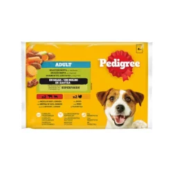 Pedigree Adulto Selección de Carnes Sobre en Salsa para perros New