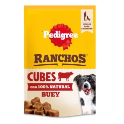 Pedigree Bocaditos Ranchos Cubes de Buey para perros Clearance