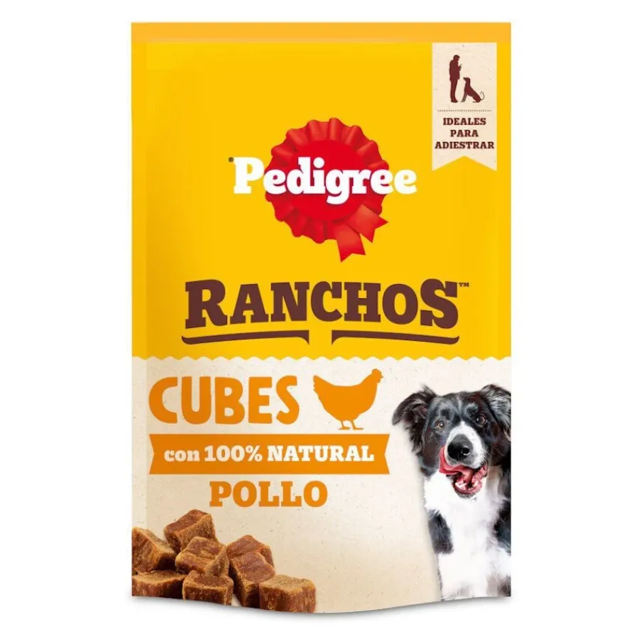 Pedigree Bocaditos Ranchos Cubes de Pollo para perros Hot