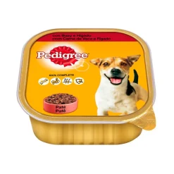 Pedigree Buey e Higado Tarrina en Paté para Perros Outlet