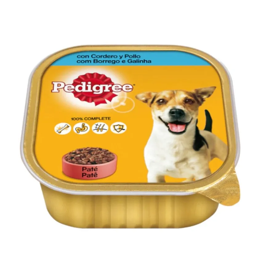 Pedigree Cordero y Pollo Tarrina en Paté para Perros Clearance