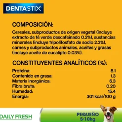 Pedigree Dentastix Fresh Snacks Dentales para Perros Pequeños New