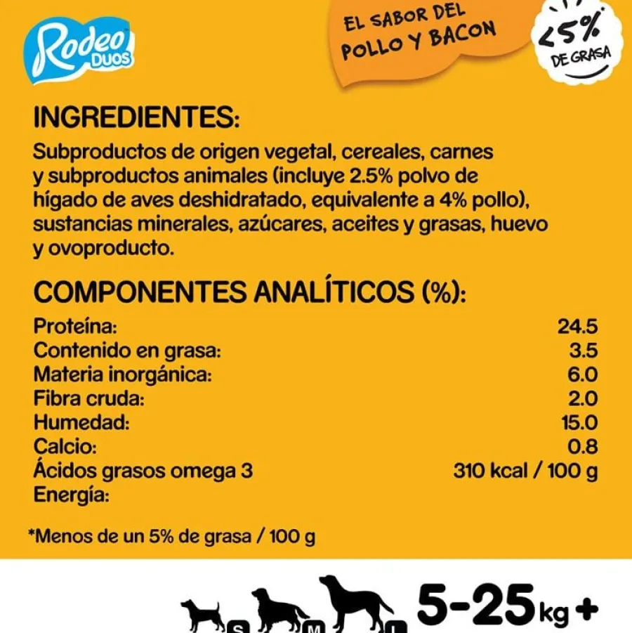 Pedigree Rodeo Duos Snack Pollo y Bacon para Perros Sale