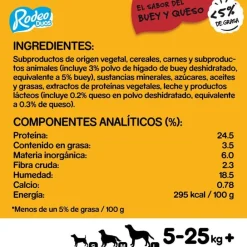 Pedigree Rodeo Duos Snack Queso y Buey para Perros