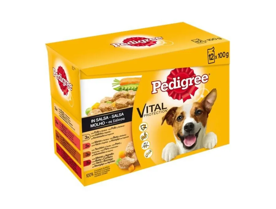 Pedigree Sabores Mixtos Salsa en Bolsita para Perros - Multipack Best