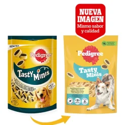 Pedigree Tasty Mini Snacks Sabor Queso y Buey para Perros
