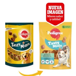 Pedigree Tasty Mini Snacks Sabor Pollo y Pato para Perros
