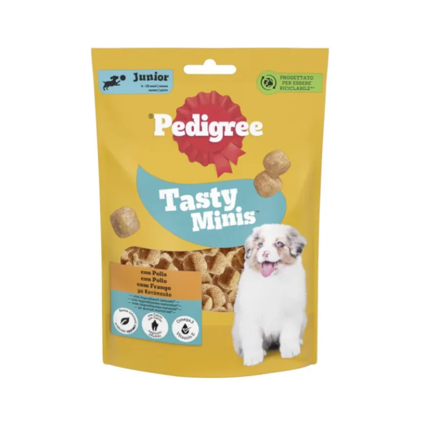 Pedigree Tasty Minis Premios Sabor Pollo para Perros Cachorros