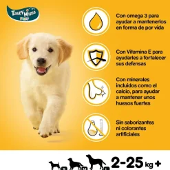 Pedigree Tasty Minis Premios Sabor Pollo para Perros Cachorros