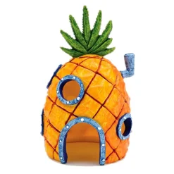 Penn-Plax Figura Casa Piña de Bob Esponja para acuarios