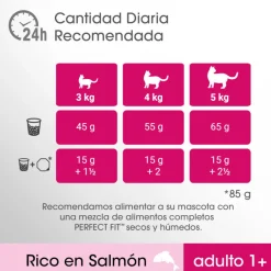 Perfect Fit Adult 1+ Esterilizado Salmón pienso para gatos Discount