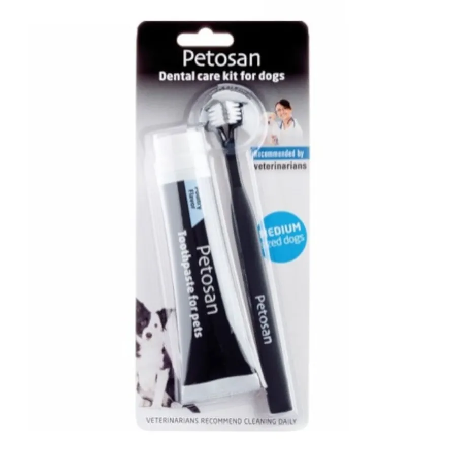 Petosan Kit de Limpieza Dental para perros medianos Sale