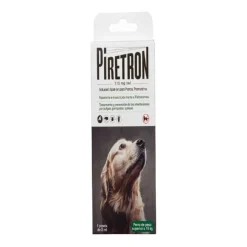 Piretron Spot On 2 ml Pipeta Antiparasitaria para perros New