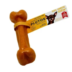 Plutos Hueso de Queso y Salmón para perros Discount