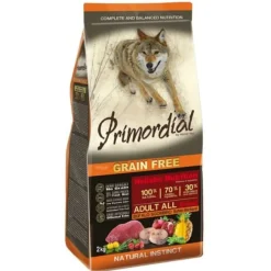 Primordial Adult Grain Free Búfalo y Caballa pienso para perros Outlet