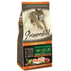 Primordial Adult Grain Free Pollo y Salmón pienso para perros Hot