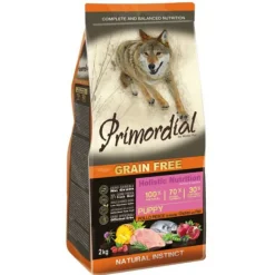 Primordial Puppy Grain Free Pescado pienso para cachorros Clearance