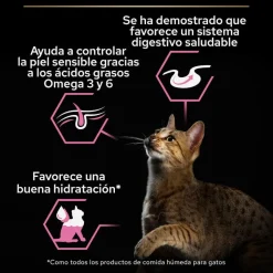 Pro Plan Adult Delicate Digestion Pavo y Pescado del Océano en Salsa sobre para gatos - Multipack Online