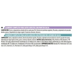 Pro Plan Adult Delicate Digestion Pavo y Pescado del Océano en Salsa sobre para gatos - Multipack Online