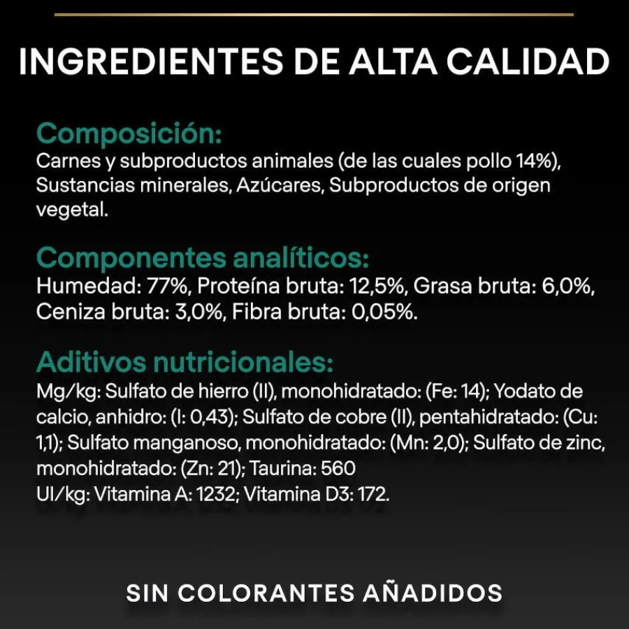 Pro Plan Adult Maintenance Terrina rico en pollo para gatos Sale