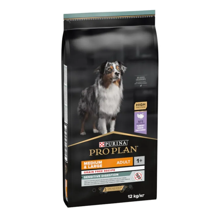 Pro Plan Adult Medium y Large Digestión Pavo pienso para perros Sale