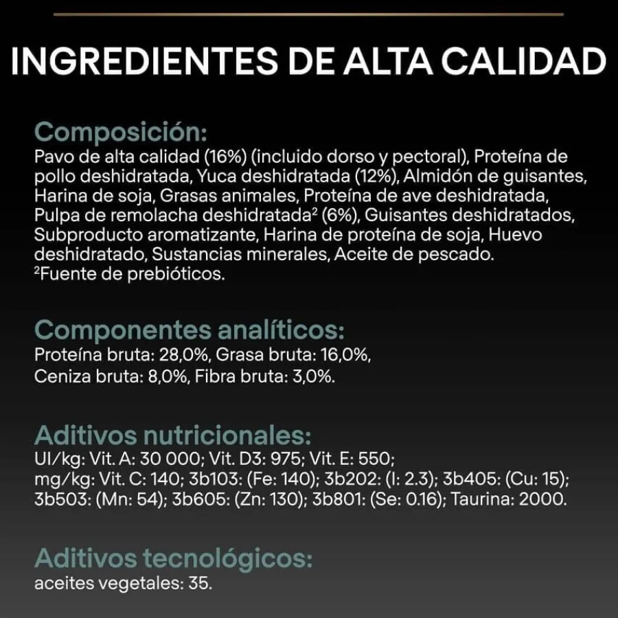 Pro Plan Adult Medium y Large Digestión Pavo pienso para perros Sale