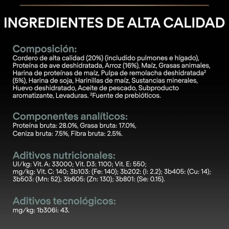 Pro Plan Adult Small y Mini Digestión Cordero pienso para perros Clearance