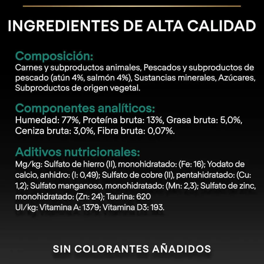 Pro Plan Adult Sterilised Maintenance Salmón y Atún lata para gatos