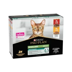 Pro Plan Adult Sterilised Maintenance Pollo y Buey en Salsa sobre para gatos Sale