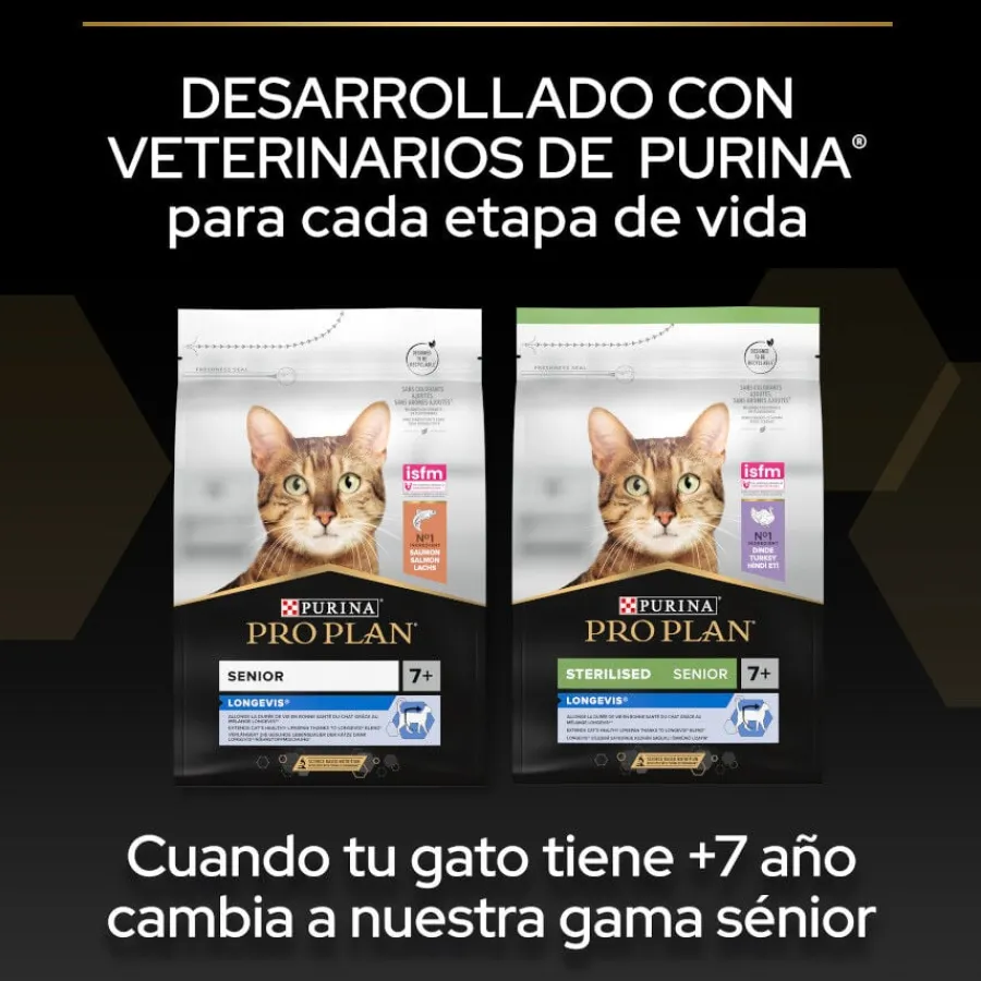 Pro Plan Adult Sterilized Salmón Pienso para gatos Clearance