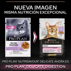 Pro Plan Delicate Digestion con Pavo en Salsa para gatos Discount