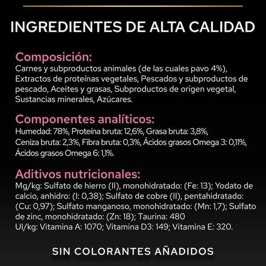 Pro Plan Delicate Digestion con Pavo en Salsa para gatos Discount