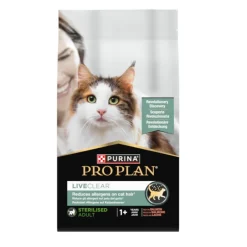 Pro Plan Live Clear Sterilised Adult Salmón pienso para gatos Discount