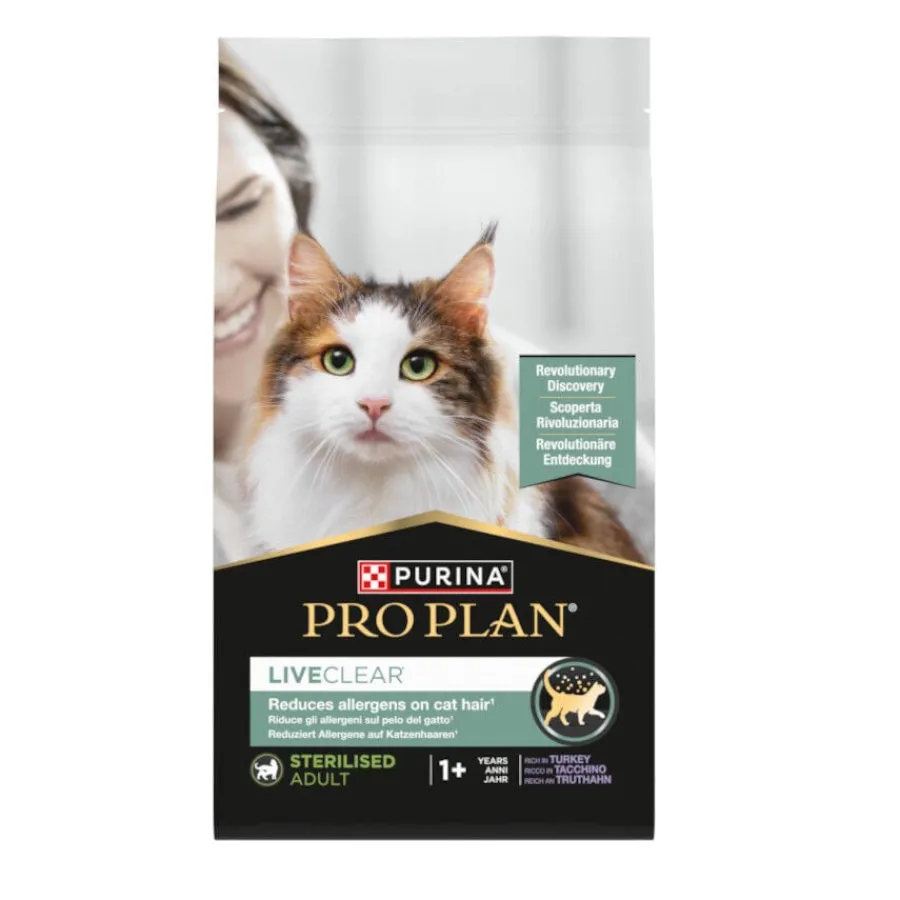 Pro Plan Live Clear Sterilised Adult Pavo pienso para gatos Clearance