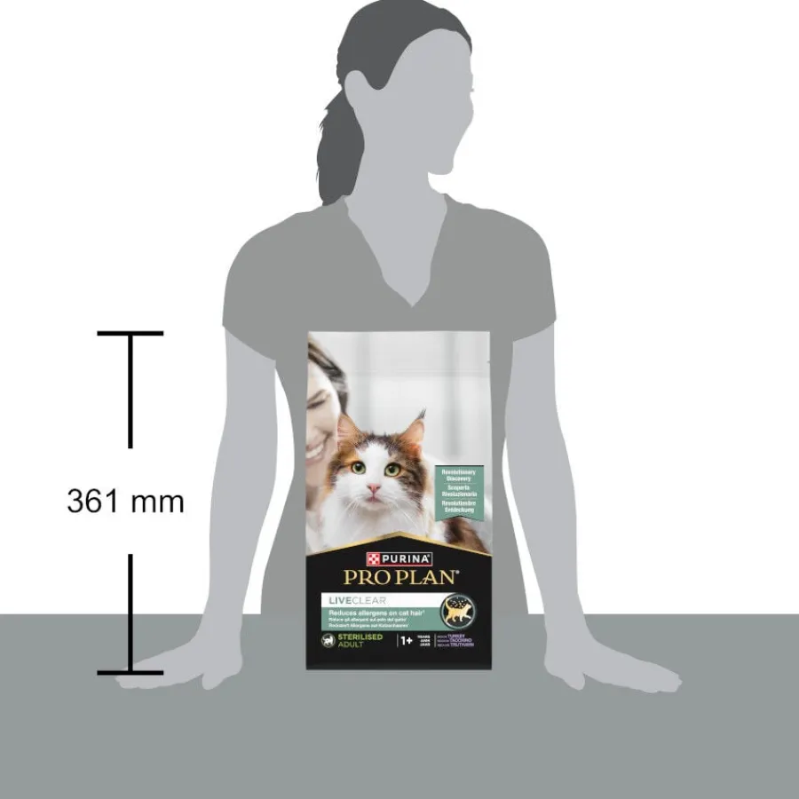 Pro Plan Live Clear Sterilised Adult Pavo pienso para gatos Clearance