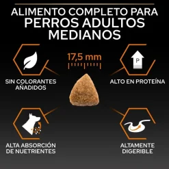 Pro Plan Medium Adult Pollo pienso para perros Outlet