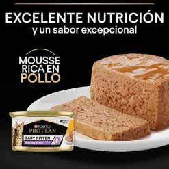 Pro Plan Mousse Baby Kitten Pollo Lata para gatitos