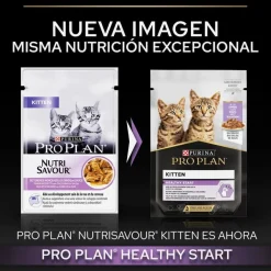 Pro Plan NutriSavour Feline Kitten Pavo en salsa sobre para gatitos Clearance