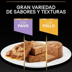 Pro Plan NutriSavour Feline Kitten Pavo en salsa sobre para gatitos Clearance