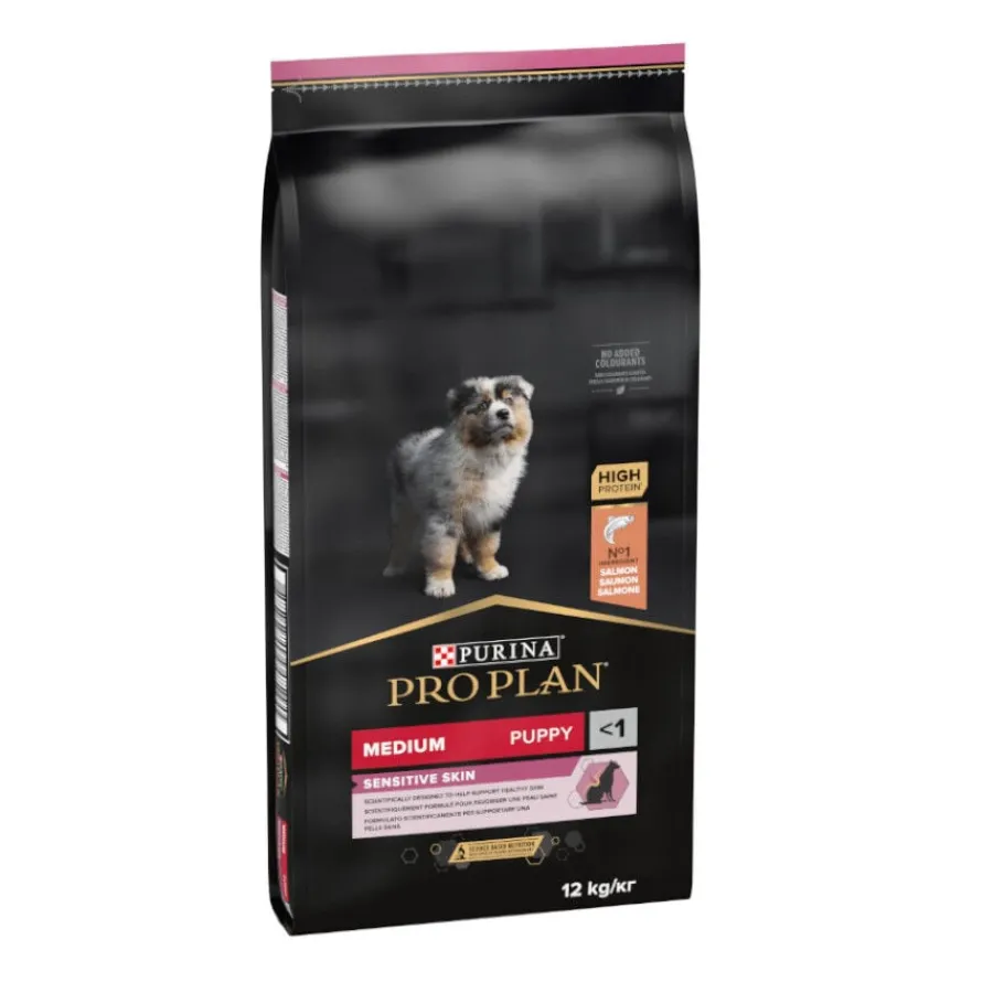 Pro Plan Puppy Medium Salmón Piel sensible pienso para cachorros Discount