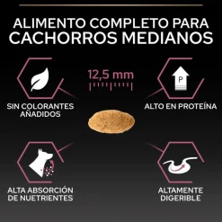 Pro Plan Puppy Medium Salmón Piel sensible pienso para cachorros Discount