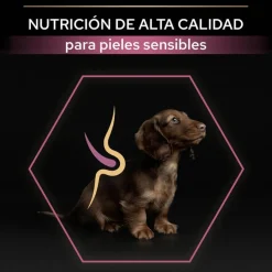 Pro Plan Puppy Small y Mini Salmón pienso para Perros Piel Hot