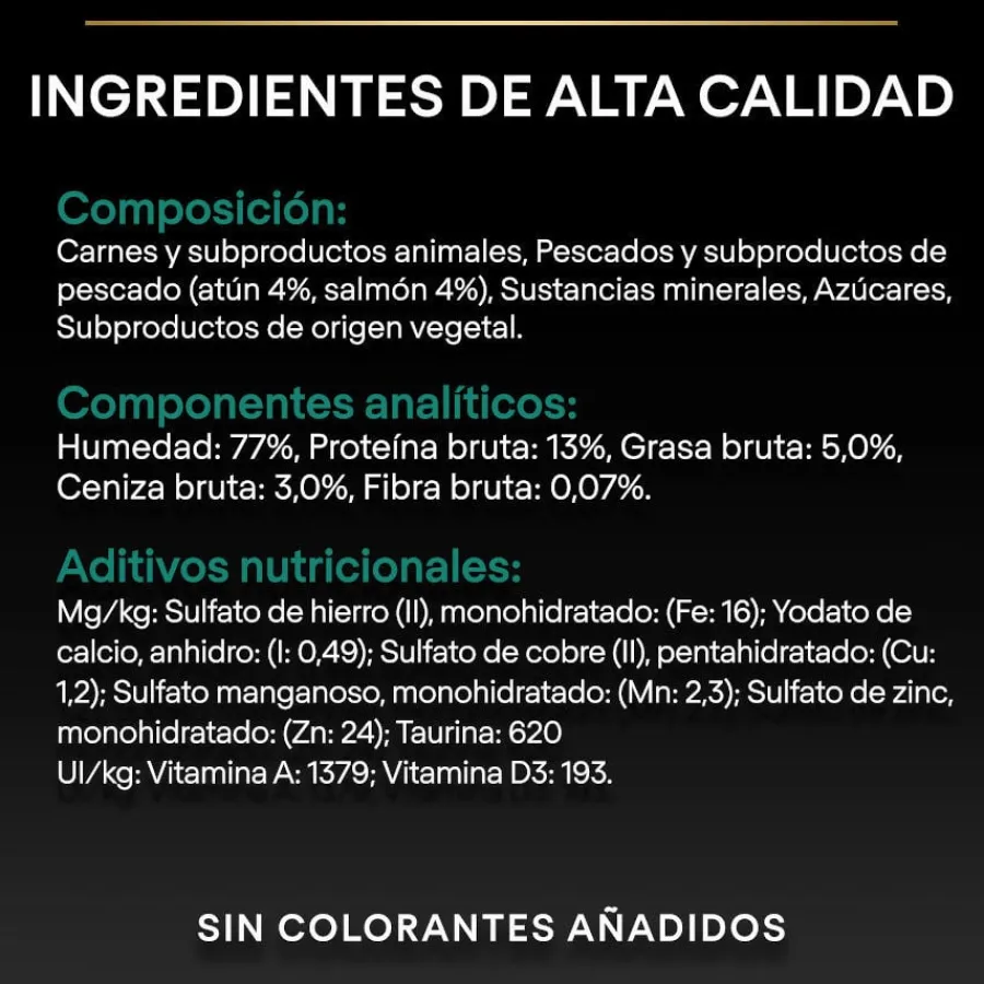 Pro Plan Sterilised Maintenance Terrina con atún y salmón para gatos Discount