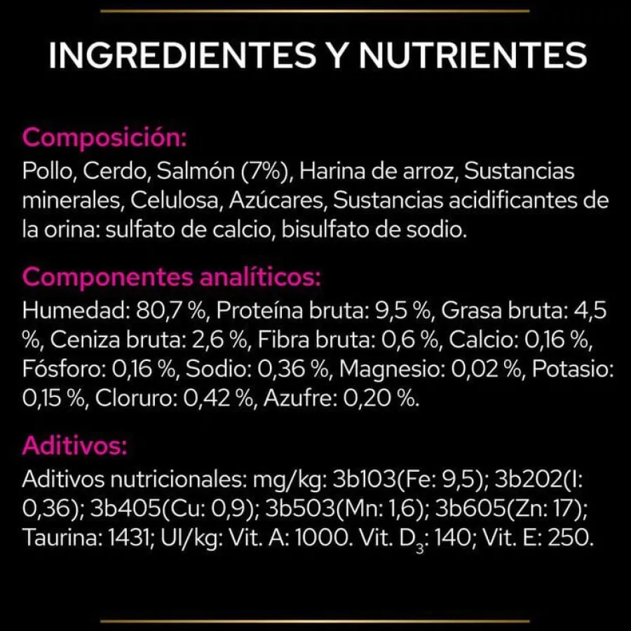 Pro Plan Veterinary Diets Feline UR Salmón x 85 g Best