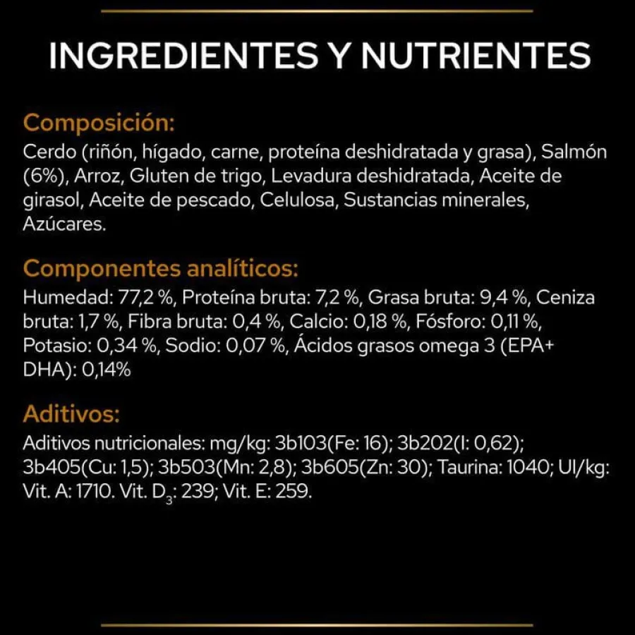 Pro Plan Veterinary Diets Renal Function salmón sobre para gatos New