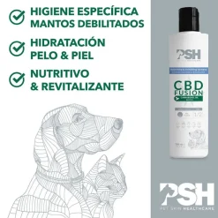 PSH CBD Fusion Champú para perros y gatos New