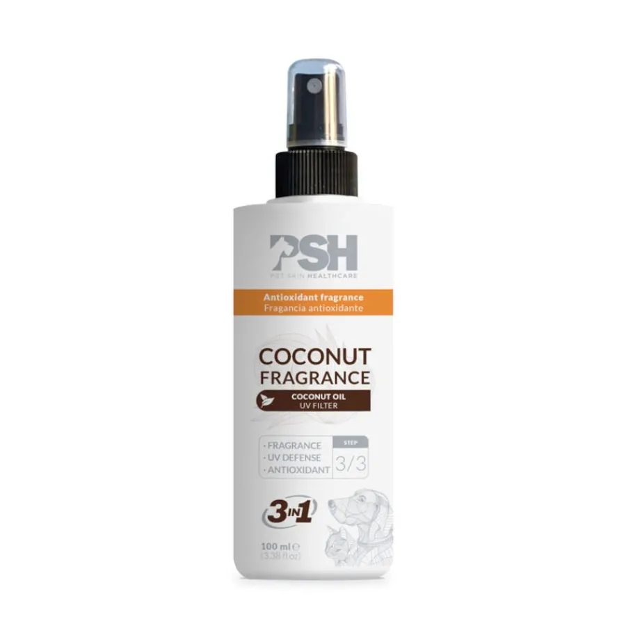 PSH Coconut Fragancia 3 en 1 para perros y gatos New
