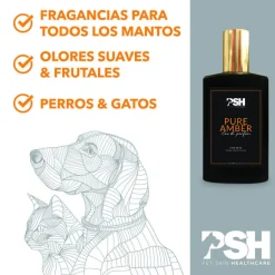 PSH Pure Amber Perfume para perros y gatos Sale