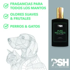 PSH Pure Wellness Perfume para perros y gatos New